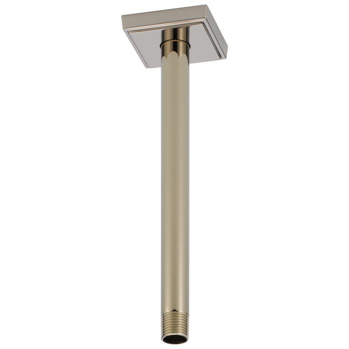Brizo Essential Shower RP70765BL 10" Ceiling Mount Shower Arm And Square Flange