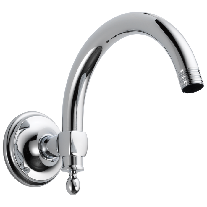 Brizo Essential Shower RP70909BN 10" Classic Wall Mount Shower Arm And Flange