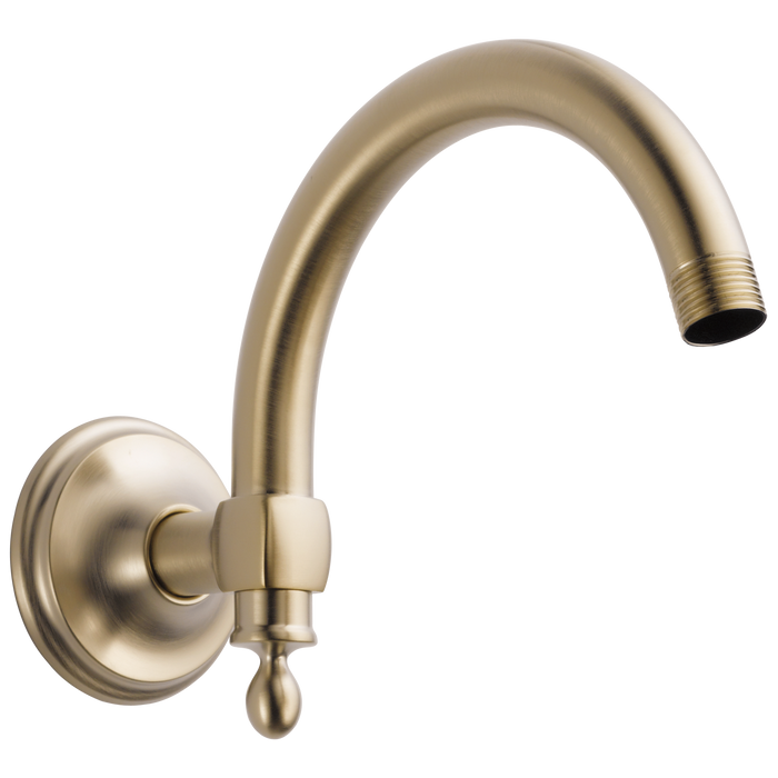 Brizo Essential Shower RP70909BN 10" Classic Wall Mount Shower Arm And Flange