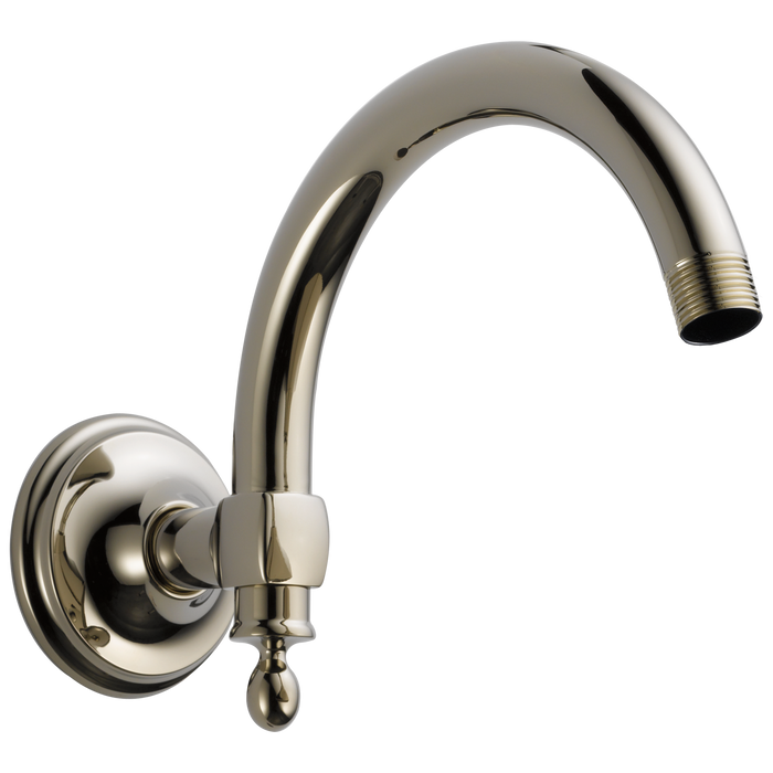 Brizo Essential Shower RP70909BN 10" Classic Wall Mount Shower Arm And Flange
