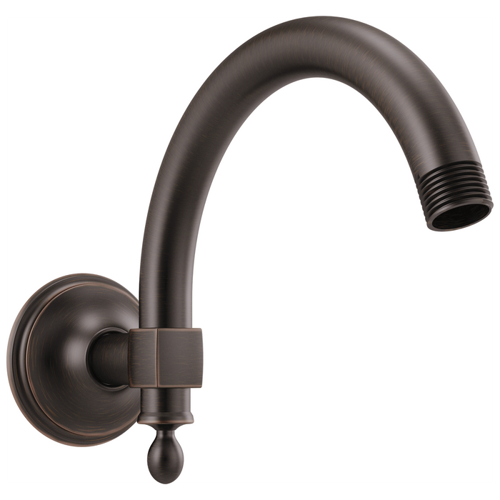 Brizo Essential Shower RP70909BN 10" Classic Wall Mount Shower Arm And Flange