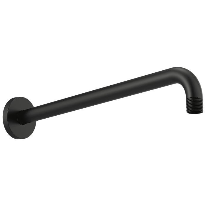 Brizo Essential Shower RP71648BL 16" Linear Round Wall Mount Shower Arm And Flange