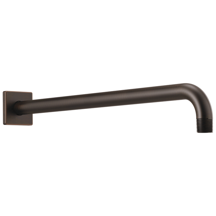 Brizo Essential Shower RP71650BL 16" Linear Square Wall Mount Shower Arm And Flange