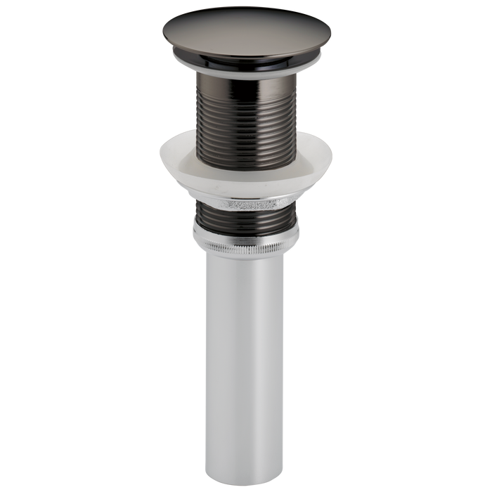 Push Button Pop-Up Lavatory Drain Without Overflow