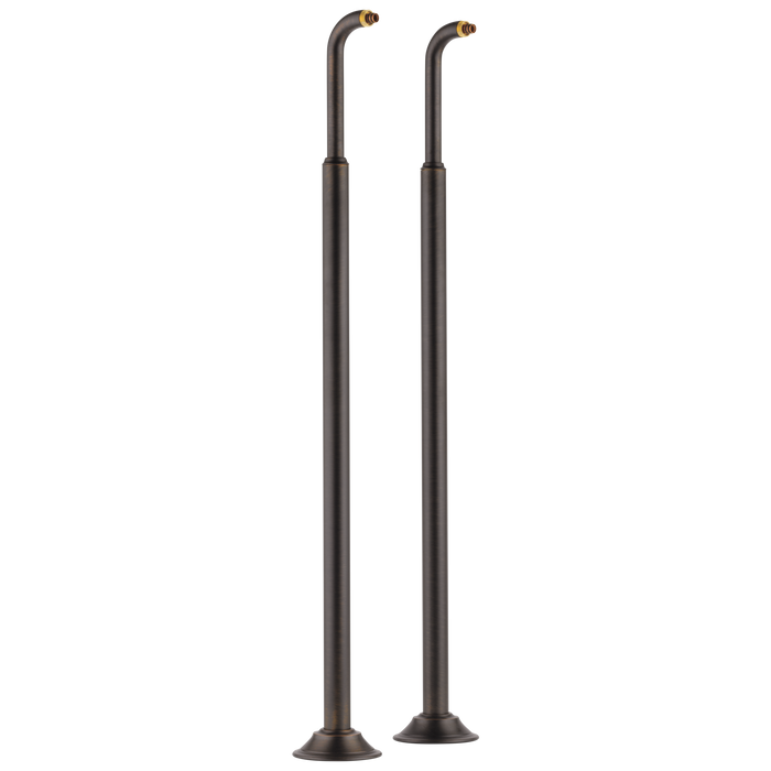 Brizo Brizo Traditional RP73766BN Floor Mount Tub Filler Risers