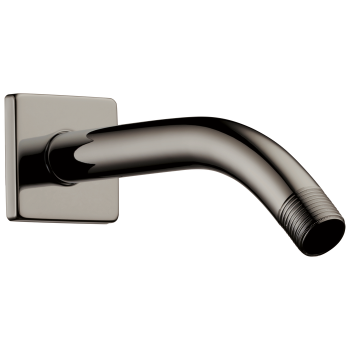 7" Linear Round Wall Mount Shower Arm And Flange