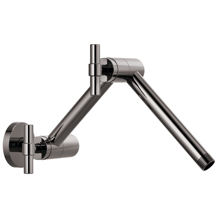 Brizo Essential Shower RP81434BL Linear Round Jointed Wall Mount Shower Arm And Flange