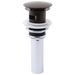 Brizo RP72414BL Push Button Pop-Up With Overflow