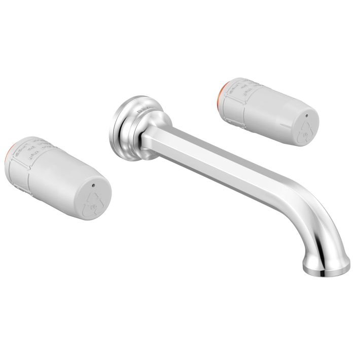 Brizo Beauclere T65865LF Two-Handle Wall Mount Lavatory Faucet - Less Handles 1.2 GPM