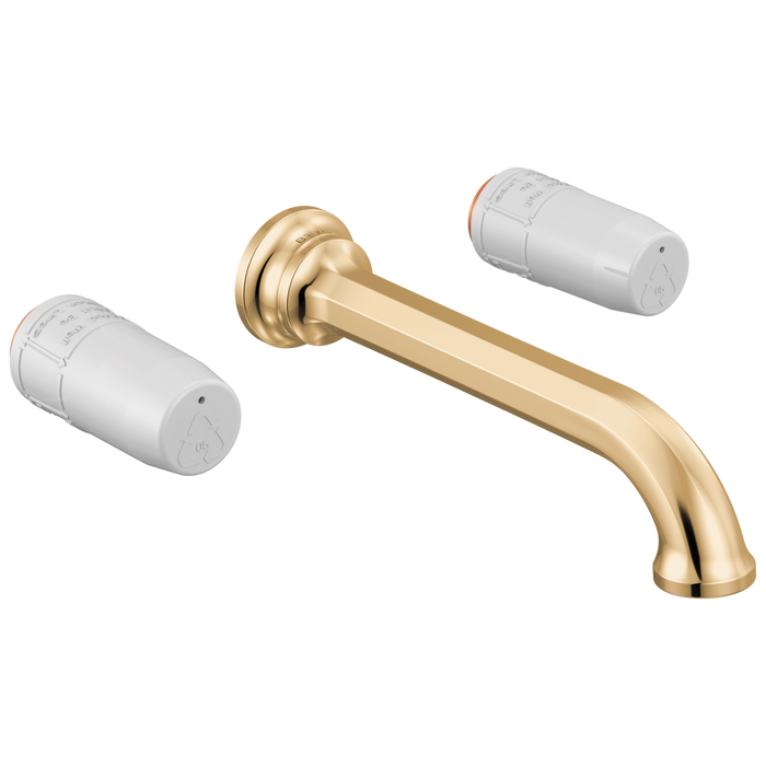 Brizo Beauclere T65865LF Two-Handle Wall Mount Lavatory Faucet - Less Handles 1.2 GPM