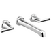 Two-Handle Wall Mount Lavatory Faucet - Less Handles 1.5 GPM