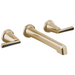 Two-Handle Wall Mount Lavatory Faucet - Less Handles 1.5 GPM