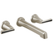 Two-Handle Wall Mount Lavatory Faucet - Less Handles 1.5 GPM