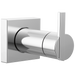 Brizo Frank Lloyd Wright T666100 Sensori Volume Control Trim With Lunar Handle