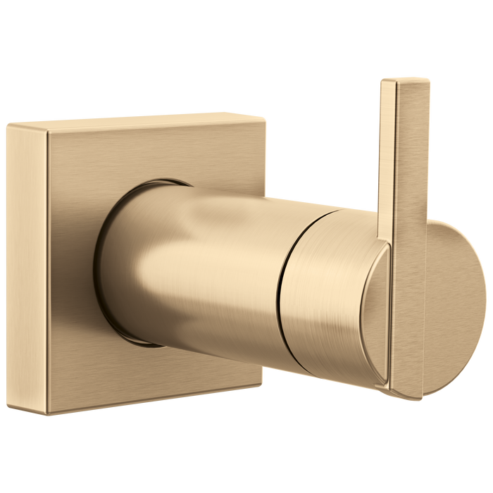Brizo Frank Lloyd Wright T666100 Sensori Volume Control Trim With Lunar Handle
