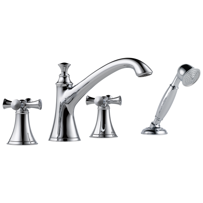 Roman Tub Trim with Hand Shower - Less Handles