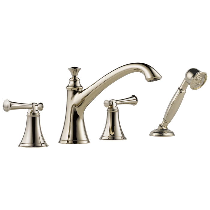 Roman Tub Trim with Hand Shower - Less Handles