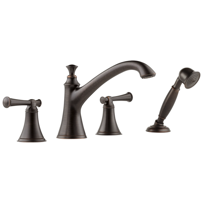 Roman Tub Trim with Hand Shower - Less Handles