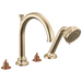 Brizo Beauclere T67465 Roman Tub Faucet With Handshower - Less Handles