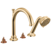 Brizo Beauclere T67465 Roman Tub Faucet With Handshower - Less Handles