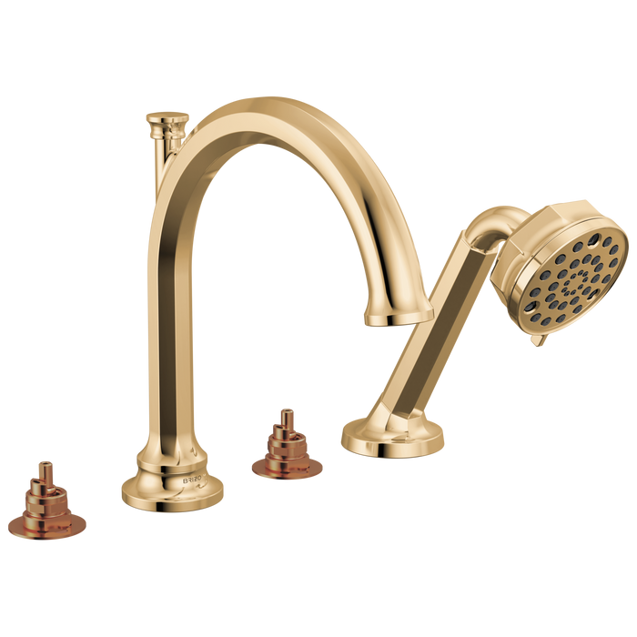 Brizo Beauclere T67465 Roman Tub Faucet With Handshower - Less Handles