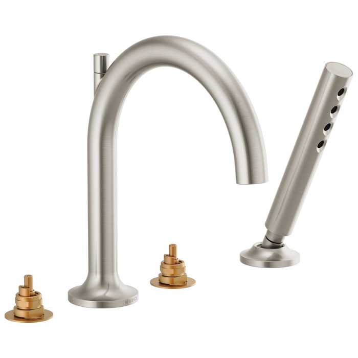 Roman Tub Faucet with Handshower - Less Handles