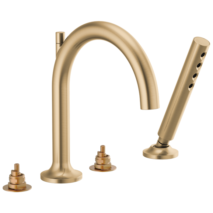 Roman Tub Faucet with Handshower - Less Handles