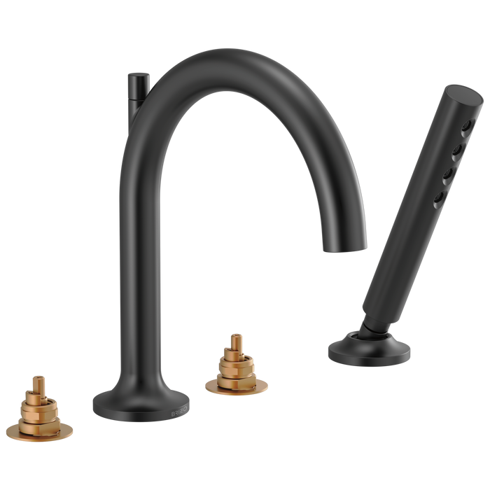 Roman Tub Faucet with Handshower - Less Handles