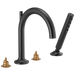 Roman Tub Faucet with Handshower - Less Handles