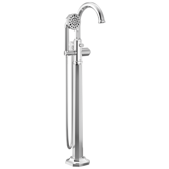Brizo Beauclere T70165 Single-Handle Freestanding Tub Filler - Less Handle