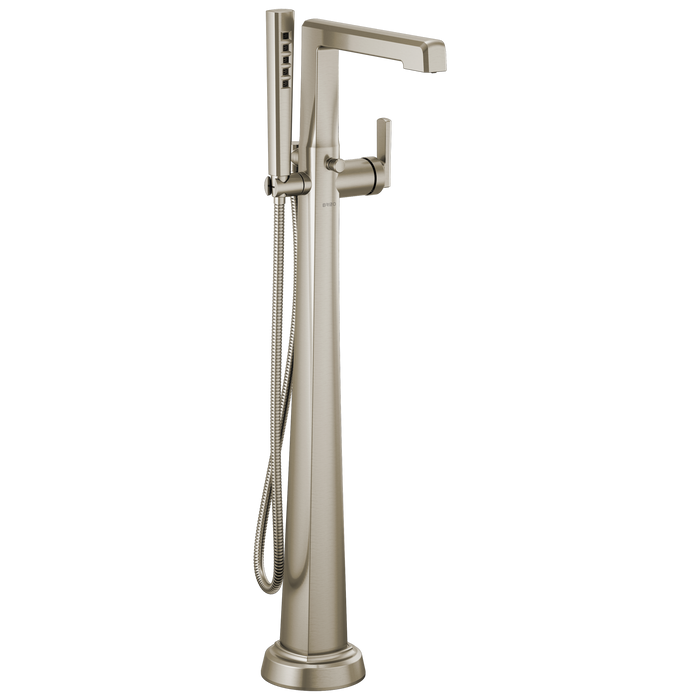 Single-Handle Floor Mount Tub Filler