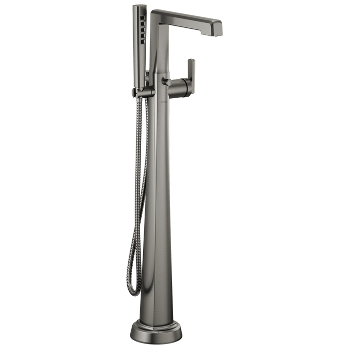 Single-Handle Floor Mount Tub Filler