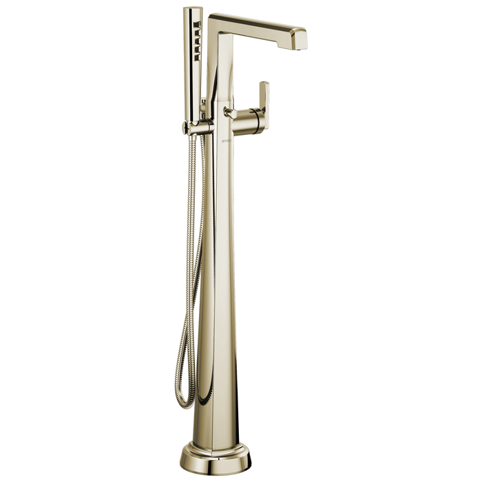 Single-Handle Floor Mount Tub Filler