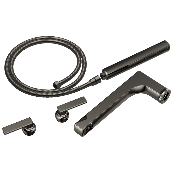 Two-Handle Tub Filler Trim Kit With Lever Handles
