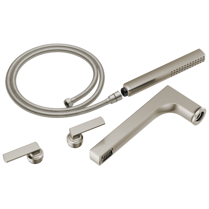 Two-Handle Tub Filler Trim Kit With Lever Handles