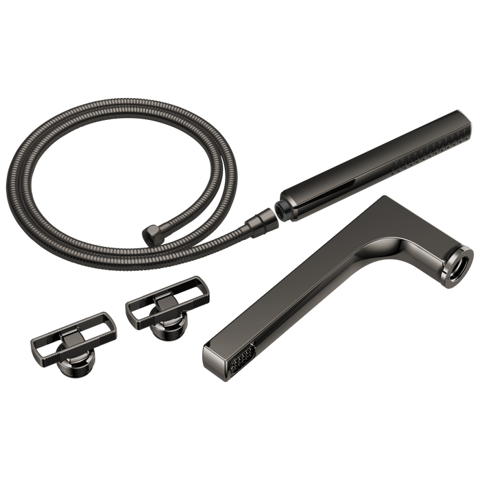 Two-Handle Tub Filler Trim Kit With Knob Handles