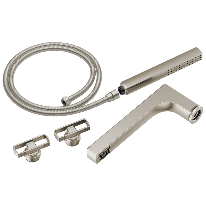 Two-Handle Tub Filler Trim Kit With Knob Handles
