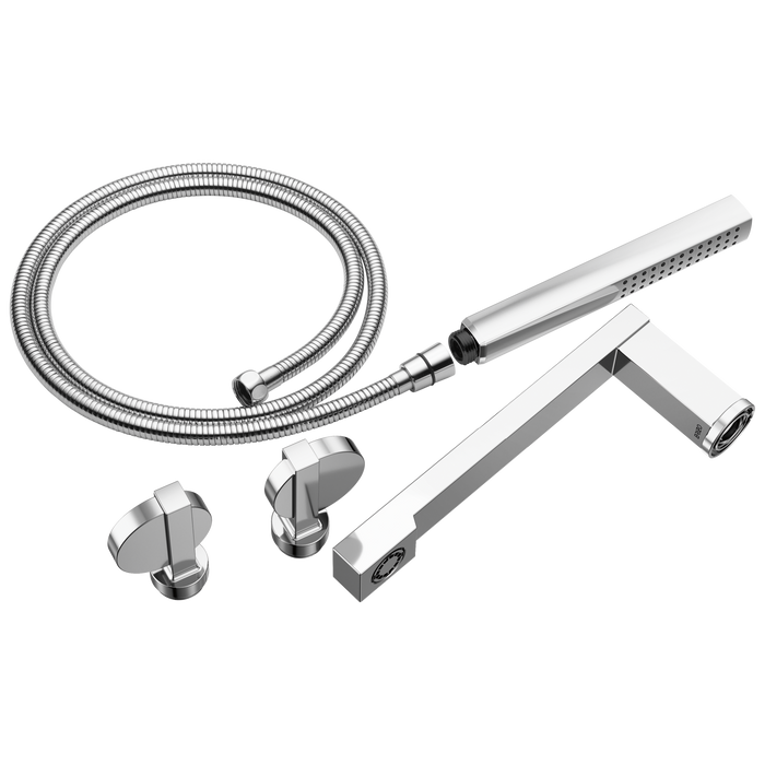 Brizo Frank Lloyd Wright T703100 Two-Handle Tub Filler Trim Kit with Lunar Handles