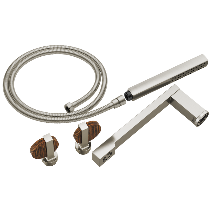 Brizo Frank Lloyd Wright T703100 Two-Handle Tub Filler Trim Kit with Lunar Handles