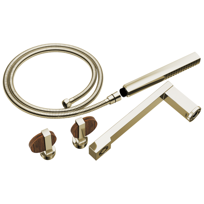 Brizo Frank Lloyd Wright T703100 Two-Handle Tub Filler Trim Kit with Lunar Handles
