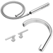 Brizo Roccesco T703110 Two-Handle Tub Filler Trim Kit with Lever Handles