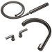 Brizo Roccesco T703111 Two-Handle Tub Filler Trim Kit with Bent Lever Handles