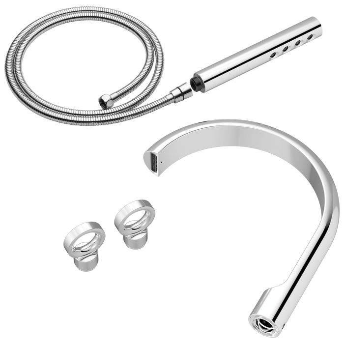 Brizo Roccesco T703112 Two-Handle Tub Filler Trim Kit with Knob Handles