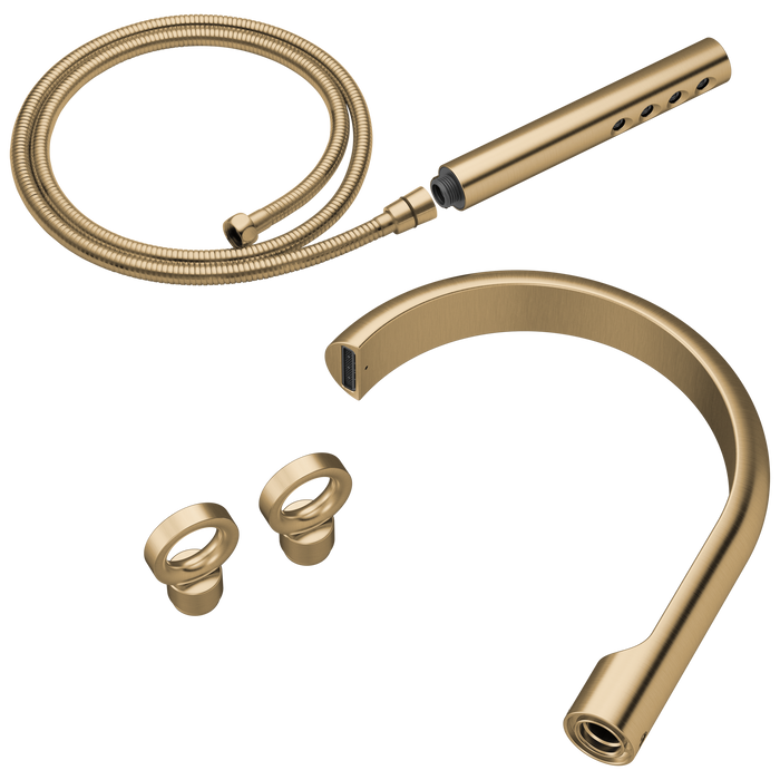 Brizo Roccesco T703112 Two-Handle Tub Filler Trim Kit with Knob Handles