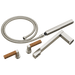 Two-Handle Tub Filler Trim Kit with Lever Handles