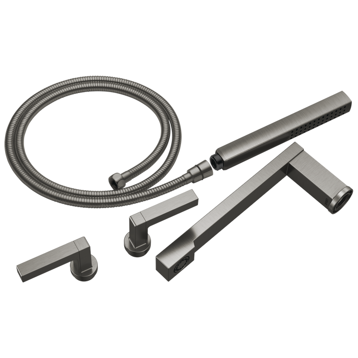 Two-Handle Tub Filler Trim Kit with Lever Handles