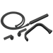 Two-Handle Tub Filler Trim Kit with Twist Lever Handles