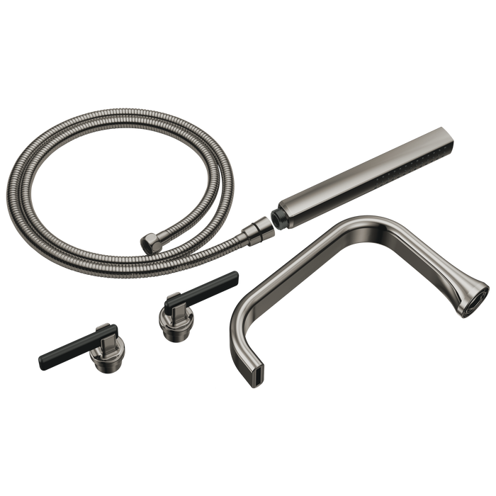 Two-Handle Tub Filler Trim Kit with Lever Handles