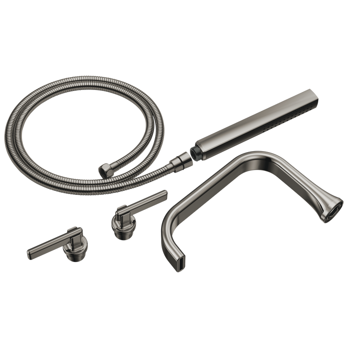 Two-Handle Tub Filler Trim Kit with Lever Handles