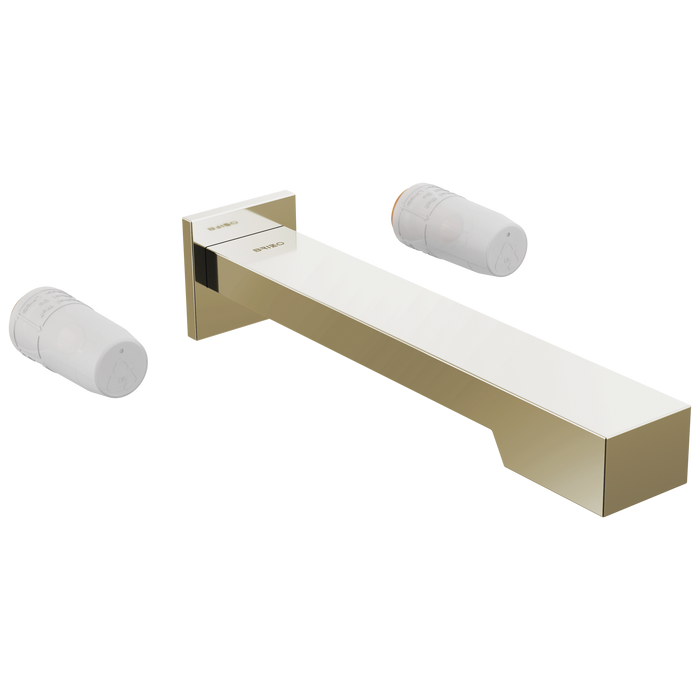 Two-Handle Wall Mount Tub Filler - Less Handles